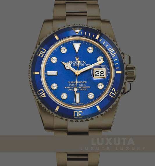 Rolex 다이얼 116618LB-0002 Rolex 다이얼 Submariner Date