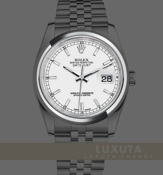 Rolex mostradores 116200-0100 Datejust