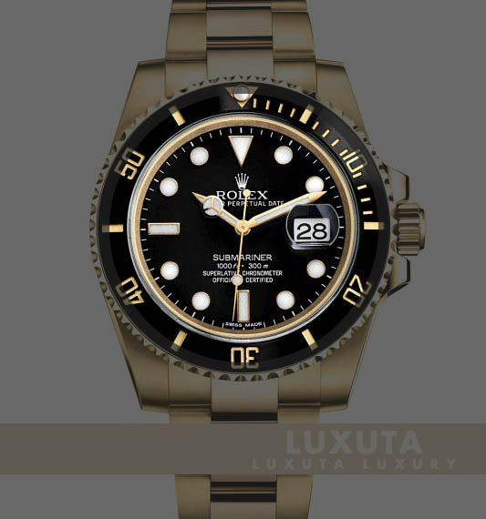 Rolex ダイヤル 116618LN-0001 Rolex ダイヤル Submariner Date