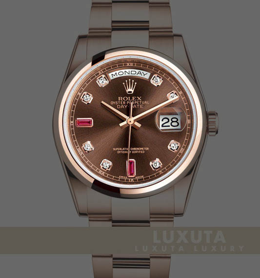 Rolex mostradores 118235CHODRP Day-Date