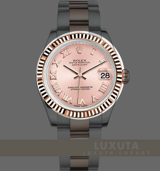 Rolex oppringt 178271-0062 Datejust Lady 31