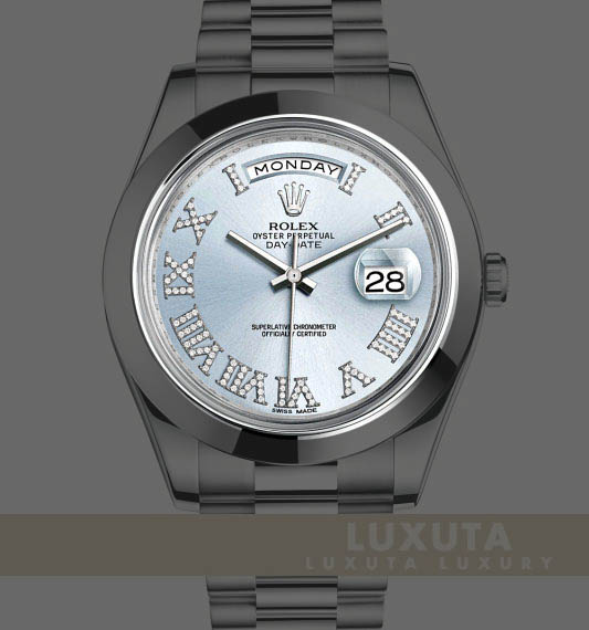 Rolex mostradores 218206-0052 Day-Date II